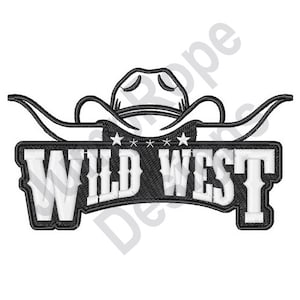 Wild West - Machine Embroidery Design