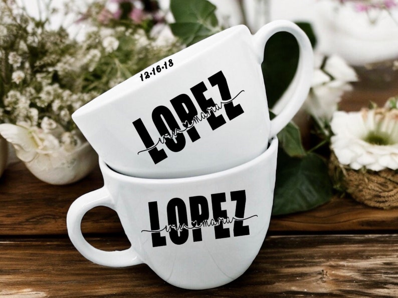 Mr and Mrs mugs, Mr and Mrs mug set, Mr and Mrs mug, his and her mugs, Mr Mrs mugs, Mr Mrs anniversary, future Mrs mug, his and hers mug set image 1