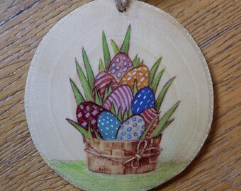 Easter, EASTER wooden decoration, wood, Easter ornament, easter decoration, decoration, handmade
