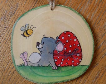 Easter, EASTER wooden decoration, wood, Easter ornament, easter decoration, decoration, handmade