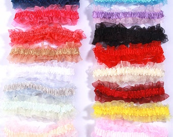 13cm Lace Headbands for Baby Girls Wedding Dress Hats Decoration Hair DIY Accessories