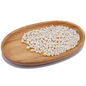 100pcs 3mm 4mm 5mm 6mm 7mm 8mm 9mm 10mm NO HOLE DIY Imitation Garment loose Round plastic acrylic Beads Pearl For Fashion Jewelry Making