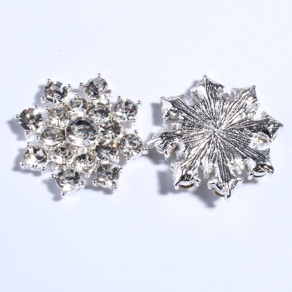Rhinestone Button - Etsy