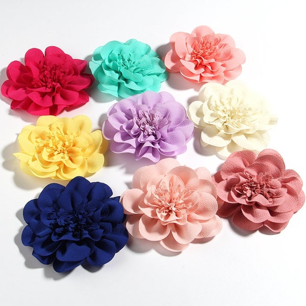 10CM 3.8 " Big Chiffon Flowers Hair Clips Hairpins Handmade Artificial Rolled Rose Fabric Flower For Girls Head Accessories 10CM 3.8 » Big Chiffon Flowers Hair Clips Hairpins Handmade Artificial Rolled Rose Fabric Flower For Girls Head Accessories 10CM 3.8 » Big Chiffon Flowers Hair Clips Handmade Artificial Rolled Rose Fabric Flower For Girls Head Accessories 10CM