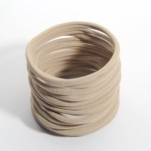 10CM In Dia Nylon Headband Elastic Hair Accessories 32cm In Perimeter Boutique Hairband Stretchy Head Wear Wrap