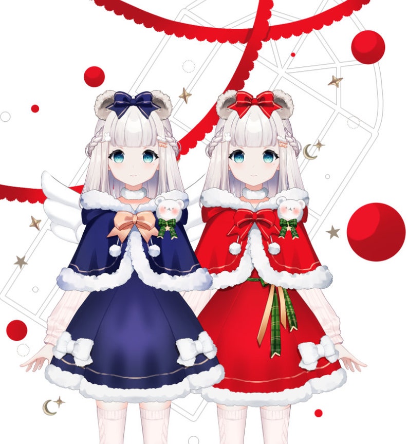 VTuber Asset Christmas Set Digital Goods image 3