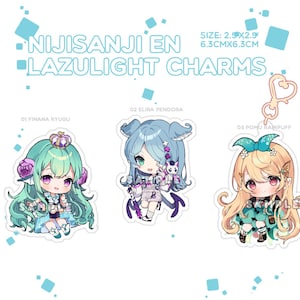 Nijisanji EN - Lazulight Acrylic Charms