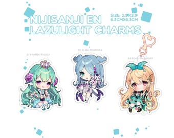 Nijisanji EN - Lazulight Acrylic Charms