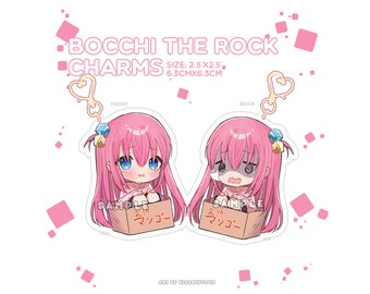 Bocchi | Bocchi The Rock - Cute Acrylic Keyholder Charms