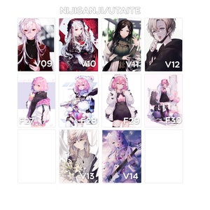 Prints - dinA6/4.1 x 5.8 (small) - Vtuber Fanart, Nijisanji, Utaite