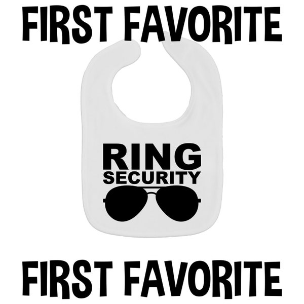 Ring Security Baby Bib