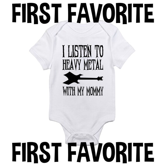 heavy metal baby clothes