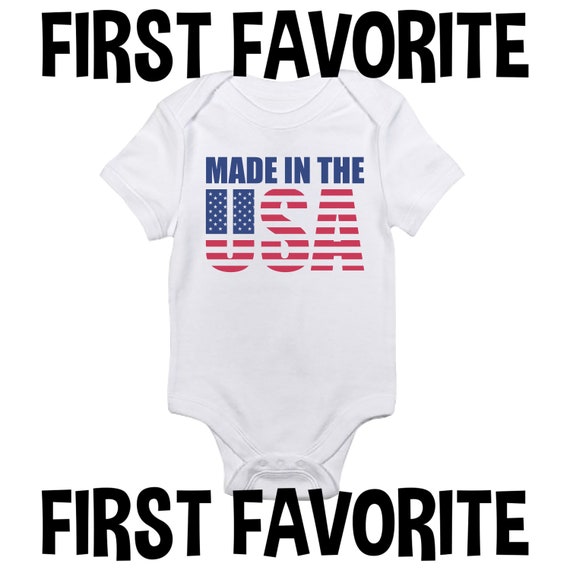 usa baby onesie