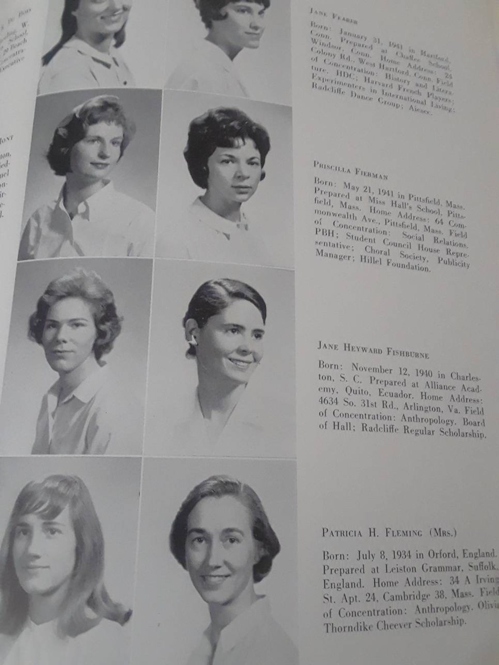 1962 Radcliffe College YEARBOOK Cambridge MASS.Harvard Etsy