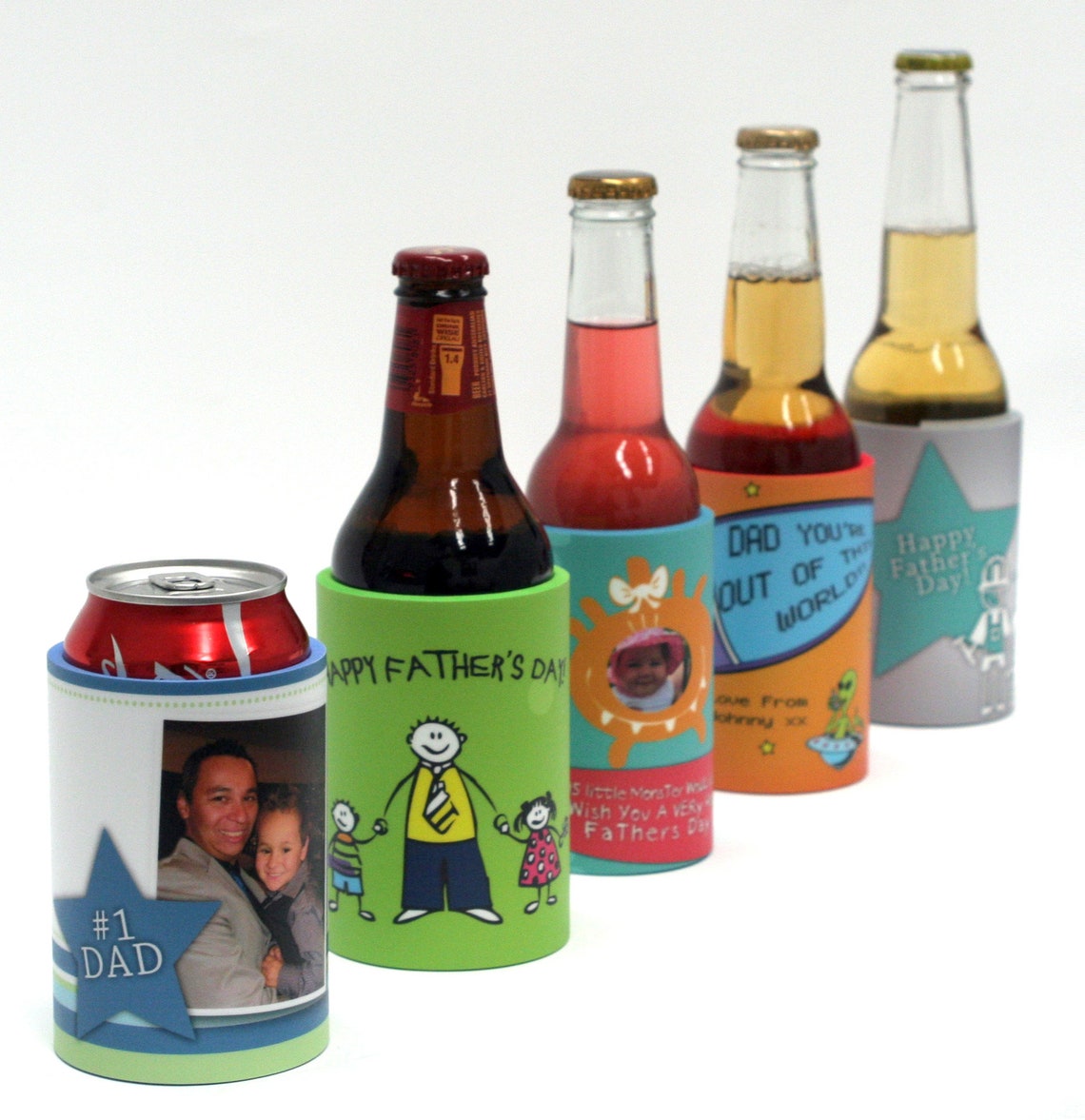 Personalised Stubby Cooler Holder Beer Christmas Father's Etsy