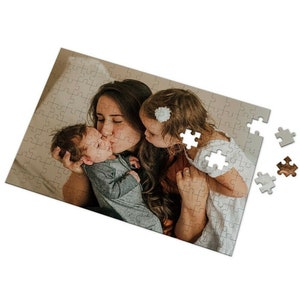 PERSONALISED JIGSAW PUZZLE 63 PIECES Your photo Picture Custom printed GIFT 