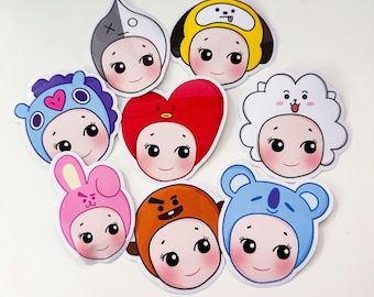 Pegatinas de bebés BT