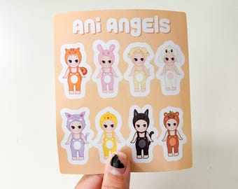 Hoja de pegatinas de Ani Angels