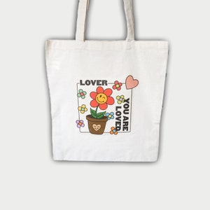 flowery tote bolsa