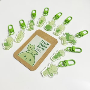 Dumme Grüne Jungs Schlüsselbund Blind Tasche
