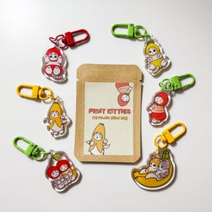 Fruit Kitties Schlüsselbund Blind Bag