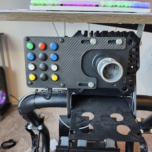 Custom Sim Button Panel / Button Box for Fanatec CSL DD