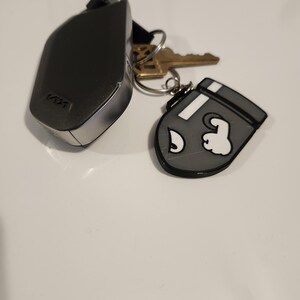 Bullet Bill Keychain from Super Mario
