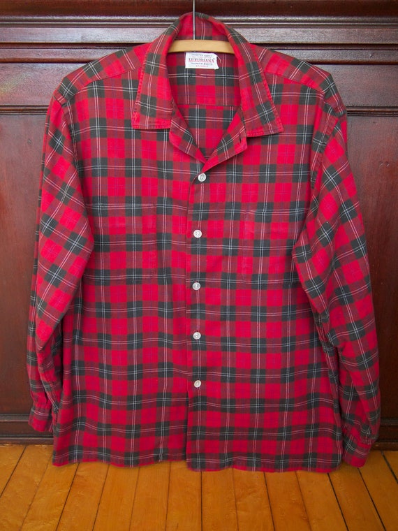 Vintage Luxuriana by Cisco Plaid Shirt