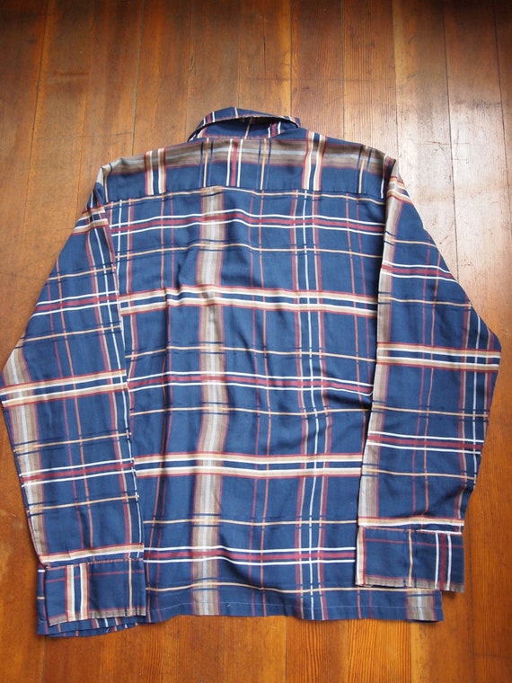 Vintage 1960s Johnny Miller Sears Plaid Shirt - image 6