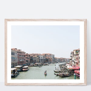 Venice Photo Print, Rialto Bridge, Grand Canal Photo Print