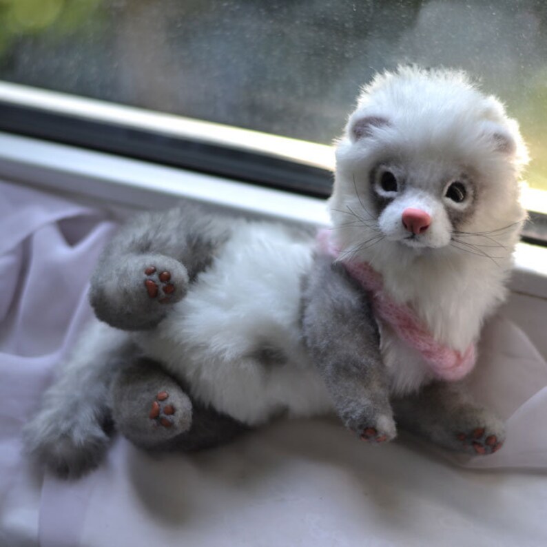 Ferret Lily. Made to Order. Realistic Toy. OOAK Art Doll Etsy