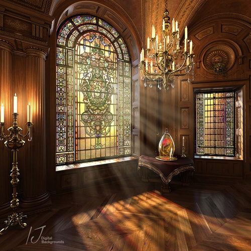 Ballroom Background Beauty Adn the Beast Cinderella - Etsy Canada