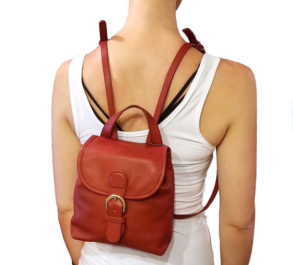 Coach Daypack - Etsy Coach Daypack - Etsy