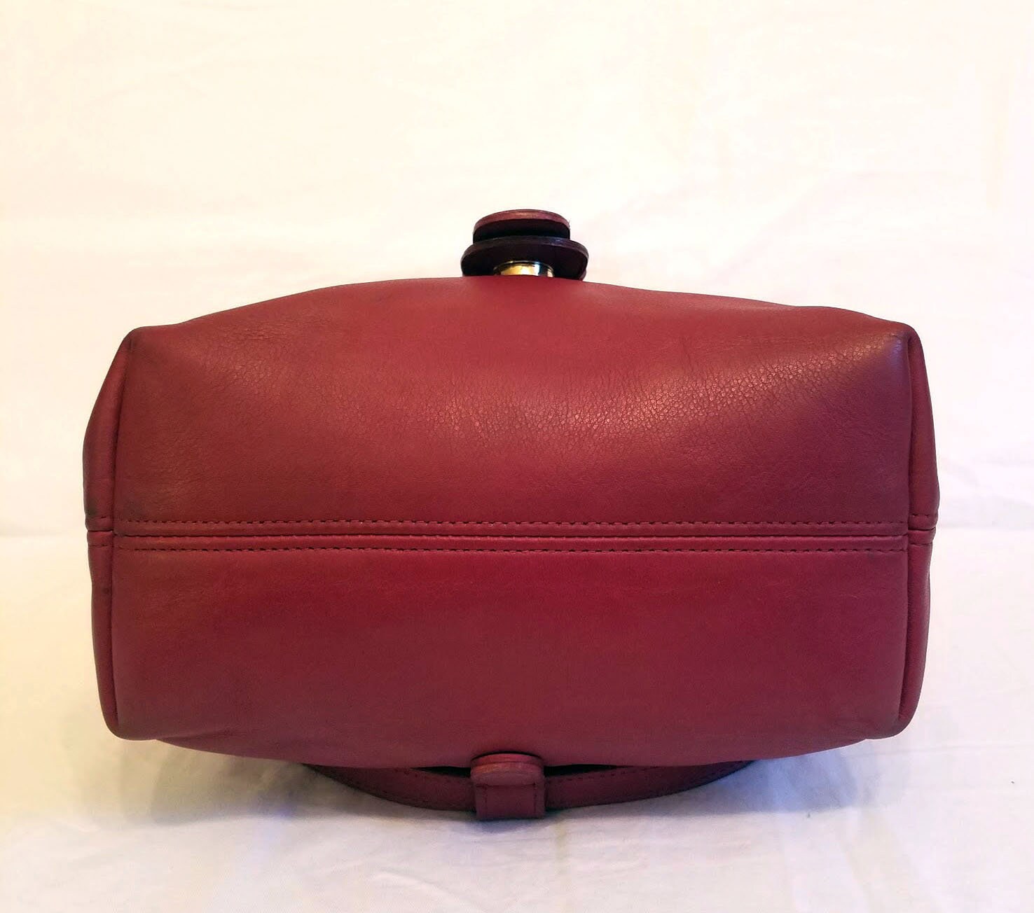 RARE! Coach Backpack Vintage Red Leather Soho Daypack - Etsy