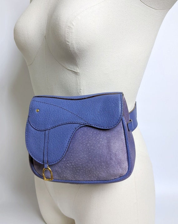 gucci fanny pack blue