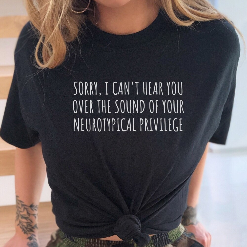 New Fashion Neurodiversity Shirt Dyslexia Shirt Inclusion Shirt Disability Shirt Neurodivergent Dyslexia Shirts Rbt Shirts Adhd Shirt Aba Shirts