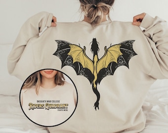 Maglietta Fourth Wing Violet Sorrengail Fourth Wing Wing Leader Maglietta Fourth Wing Merch Bookish Merch BookTok Merch Fourth Wing Book