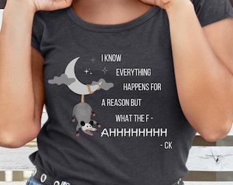 Opossum Shirt Possum Shirt Raccoon Shirt Opossum Live Fast Eat Trash Trash Panda Thicc Weirdcore Goblincore Clothing Rat Shirt Raccoon