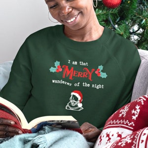 Shakespeare Christmas Sweater Etsy UK