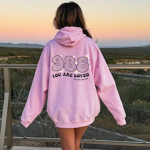 988 Sweatshirt Mental Health Hoodie 988 Shirt You Matter Shirt Suicide Awareness Suicide Prevention You Are Enough Shirt Be Kind to Your