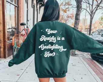 Angst Sweatshirt Mentale Gesundheit Sweatshirt Angst Shirt Depression Shirt Be Art zu Ihrem Geist Mentale Gesundheit Shirt Suizidprävention
