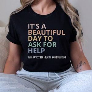 988 Shirt You Matter Shirt Depression Shirt Suicide Awareness Suicide Prevention You Are Enough Shirt Be Kind to Your Mind You Are Enough
