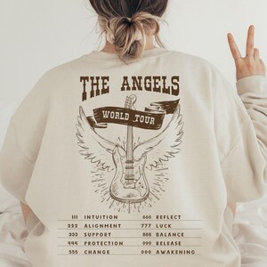 Felpa con numero angelico Maglietta con numero angelico Felpa con cappuccio con numero angelico Numero angelico Numeri angelici 222 Numero angelico 444 Maglietta con numero angelico Nashville