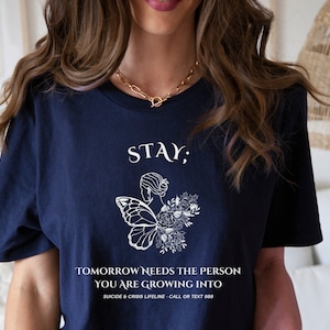 988 Shirt You Are Enough Shirt You Matter Shirt Suicide Awareness Mental Health Shirt Depression Shirt Suicide Prevention Be Kind to