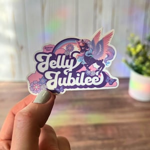 Jelly Jubliee Crescent City Sticker Sarah J Maas Crescent City Merch Reading Stickers Bookish Merch BookTok Merch Bookish Gifts Bookish