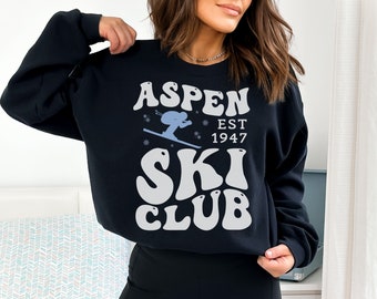 Ski Sweatshirt Aspen Sweatshirt Colorado Sweatshirt Berg Sweatshirt Berge Sweatshirt Natur Sweatshirt Colorado Sweatshirts