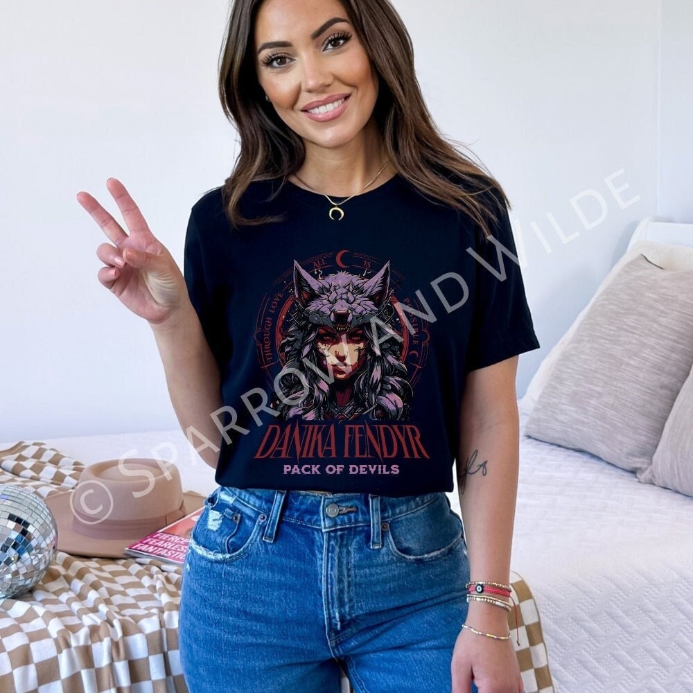 Danika Fendyr Crescent City Sarah J Maas Crescent City Shirt SJM Merch Crescent City Merch Bookish Merch Hunt Athalar BookTok Merch