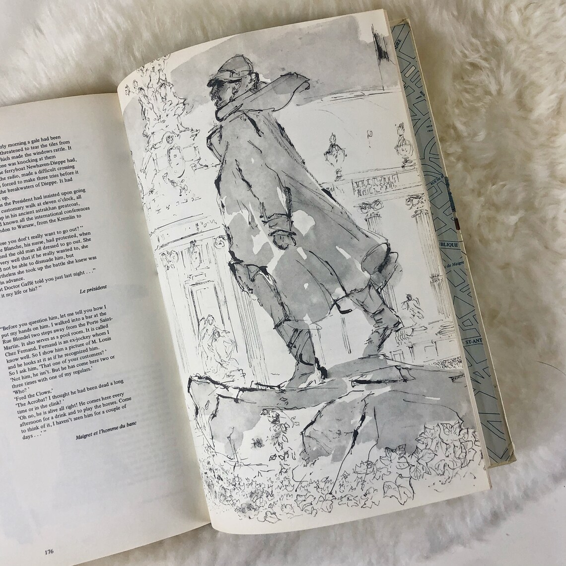 1970 Simenon's Paris Coffee Table Book Etsy