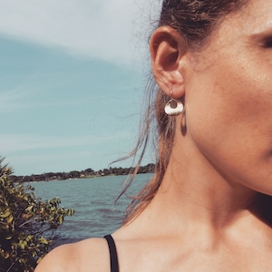 Gold plated Stardust 14k gold filled hook sparkly elegant earrings