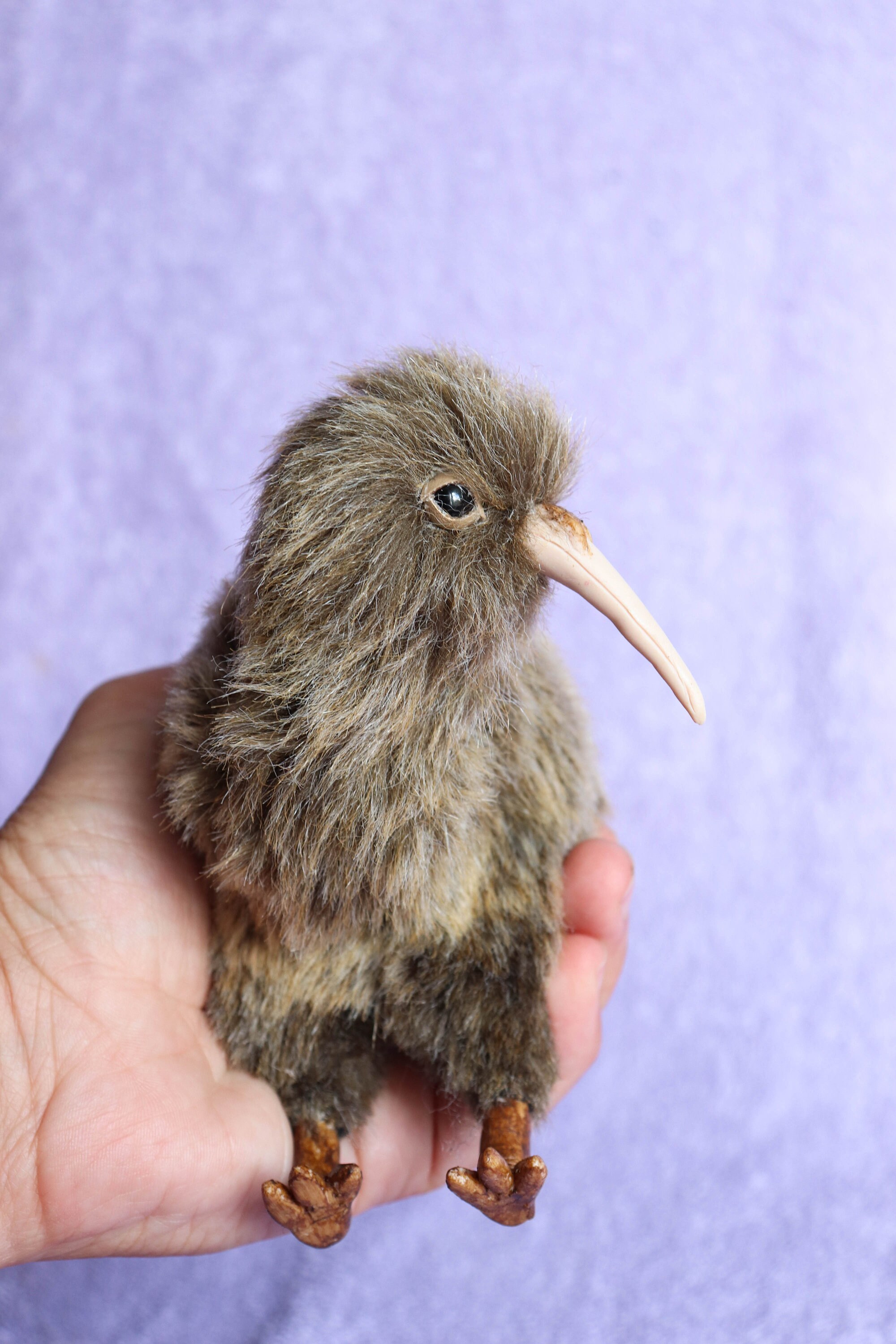 Kiwi Stuffed Bird handmade collectible toys made to order Etsy